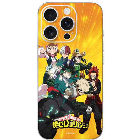 My Hero Academia Deku and Baku Team Season 6 iPhone 16 Pro Skin